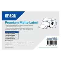 Image of Epson C33S045532 Original White Premium Matte Labels 102mm x 76mm (440 Labels)