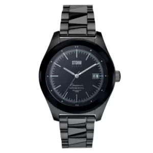 Image of Mens Storm Black Bezel Watch