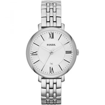 Image of Fossil Silver 'Jacqueline' Dress Watch - ES3433
