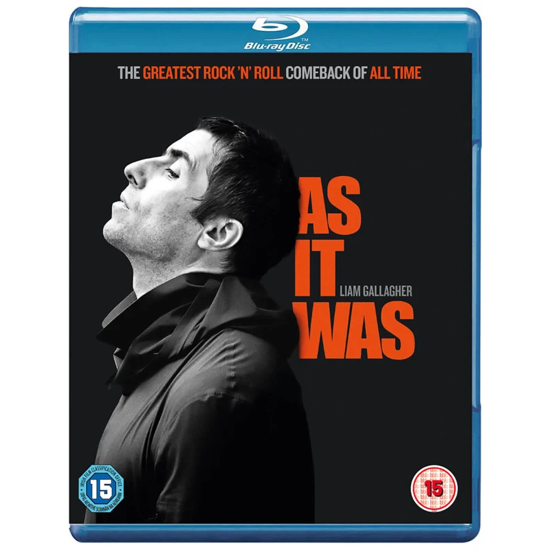 Image of Liam Gallagher: As It Was Bluray 5060105726293