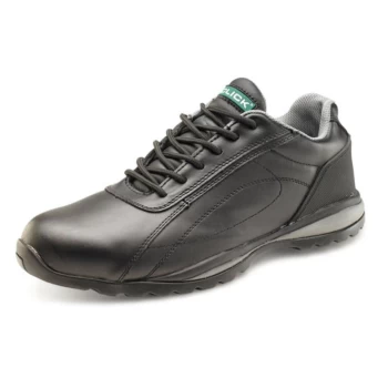 Image of Click Double Density Trainer Shoe SBP Black - Size 4