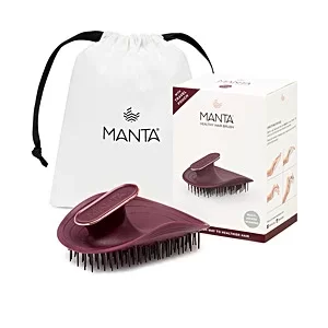 Image of HEALTHY HAIR BRUSH ultra gentle #burgundy-rose gold 1 pz