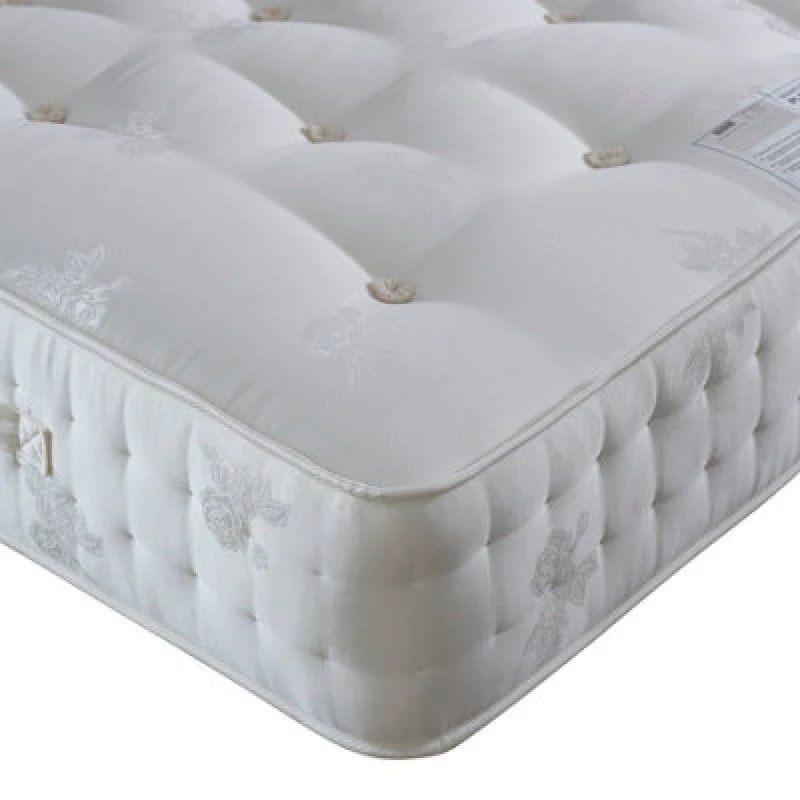 Image of Bedmaster Bedmaster Signature Platinum 2000 Pocket Sprung Mattress in White Size: Small Double White Small Double Unisex 0764283934529