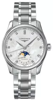 Image of LONGINES L24094876 Master Collection Womens Stainless Steel Watch