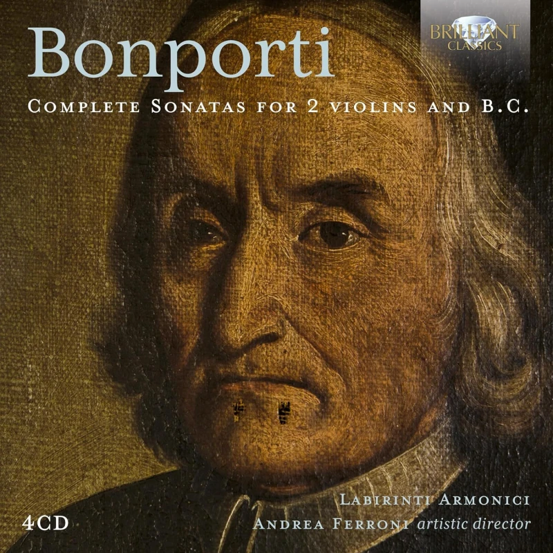 Image of Bonporti: Complete Sonatas for 2 Violins and B.c. CD / Box Set