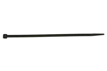 Image of Black Cable Tie 100mm x 2.5mm Pk 100 Connect 30310