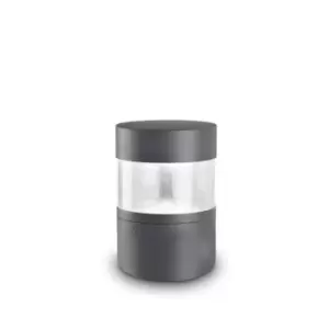 Image of Newton LED Outdoor Pedestal Light Urban Grey IP65