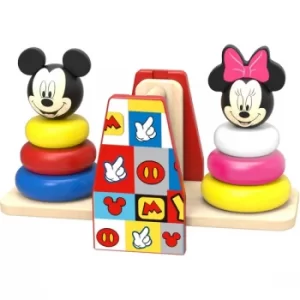 Image of Disney Wooden Mickey Mouse Balance Stacker