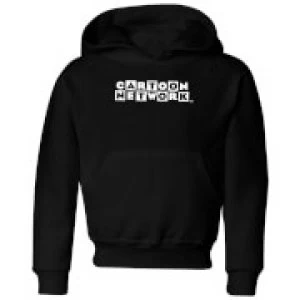 Image of Cartoon Network Logo Kids Hoodie - Black - 5-6 Years