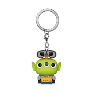 Image of Funko - POP! Keychain: Pixar Alien Remix (Wall-E) Pocket Vinyl /Toys