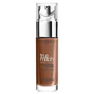 Image of LOreal True Match Foundation 9.5D/W Mahogany
