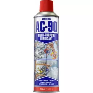 Image of Action Can - 1839 AC-90 Multipurpose Lubricant 500ml Aerosol