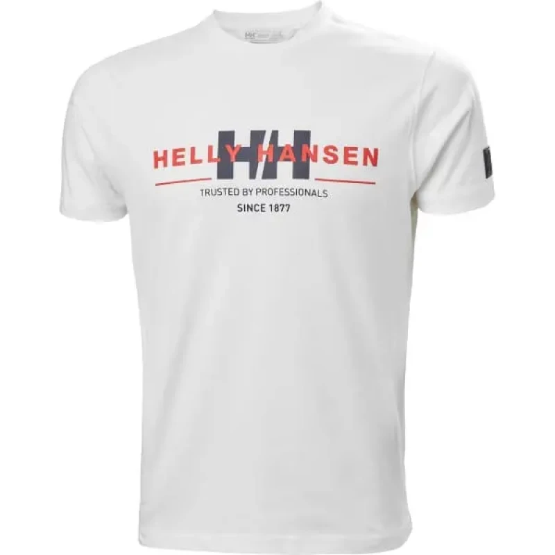 Image of Helly Hansen T-Shirt Helly Hansen Core Graphic T Blanc Male S