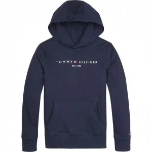 Image of Tommy Hilfiger Tommy Logo Hoodie - Navy C87