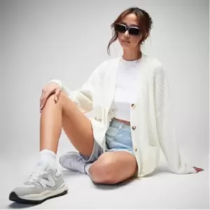 Image of Missguided Boxy Knit Cardigan - Beige