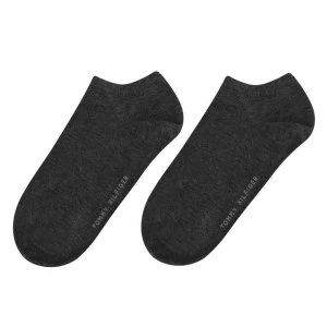 Image of Tommy Bodywear 2 Pair Pack Classic Trainer Socks - Grey