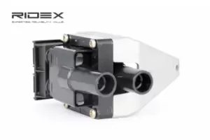 Image of RIDEX Ignition coil 689C0231 Coil pack,Ignition coil pack MERCEDES-BENZ,C-Klasse Limousine (W202),Stufenheck (W124),CLK (C208),W124 T-modell (S124)