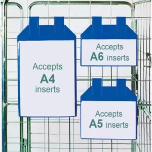 Image of Magnetic Wrap-round Pockets A4 (Pk-10) - Clear - Beaverswood