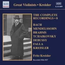 Image of Fritz Kreisler: The Complete Recordings: Recorded 1926-1927