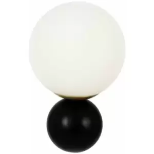 Image of Maytoni Nostalgia Modern Wall Lamp Matt Gold, Glass Shade