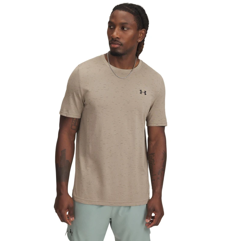 Image of Under Armour Armour UA Vanish Seamless Short Sleeve Mens - Brown Brown S