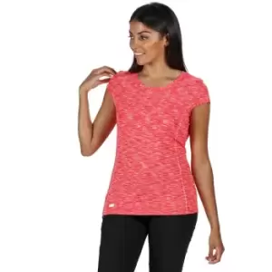 Image of Regatta Womens/Ladies Hyperdimension Wicking Active Running T Shirt 14 - Bust 38' (97cm)