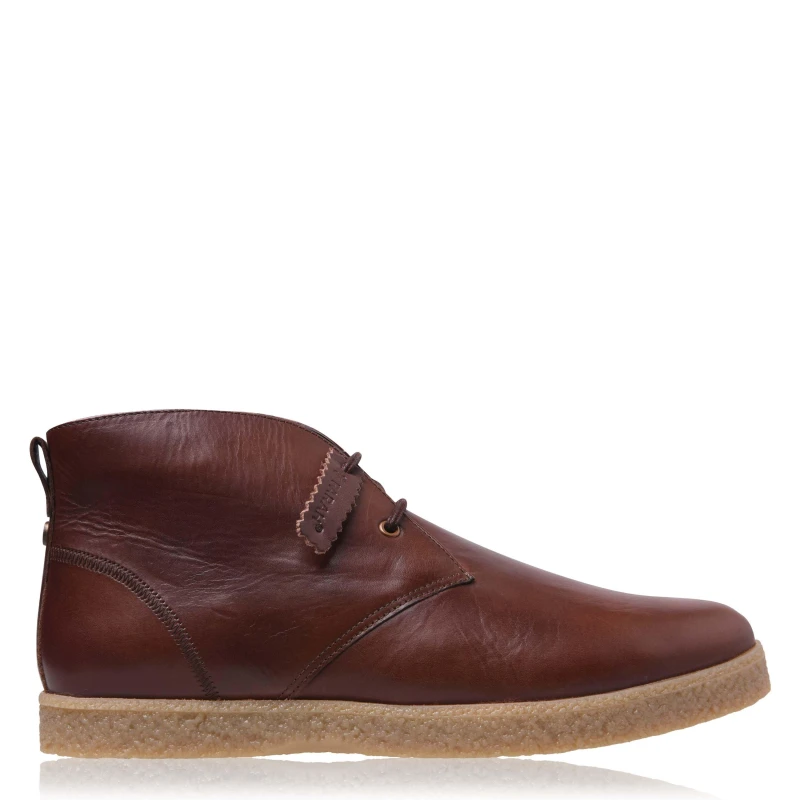 Image of Farah Jonah Chukka Boots - Brown Brown 7