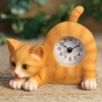 Image of Best of Breed - Ginger Tom Cat Mantel Clock