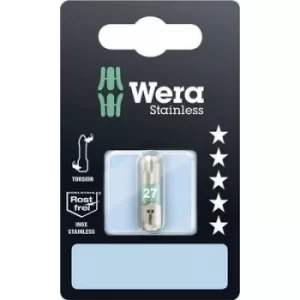 Image of Wera 3867/1 TS SB SiS 05073624001 Torx bit T 27 Stainless steel D 6.3