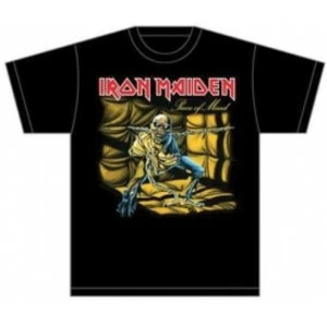 Image of Iron Maiden Piece of Mind Mens T Shirt: Medium