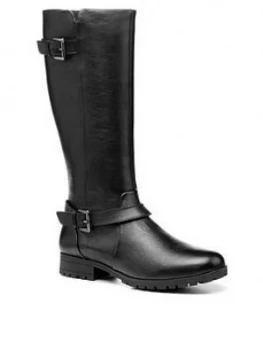 Image of Hotter Belgravia Knee Boots, Black, Size 3, Women