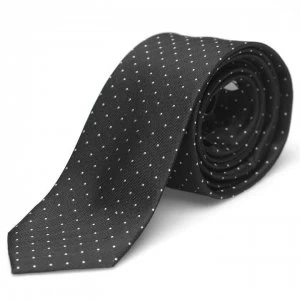 Image of Calvin Klein Dotted Tie - Black 001
