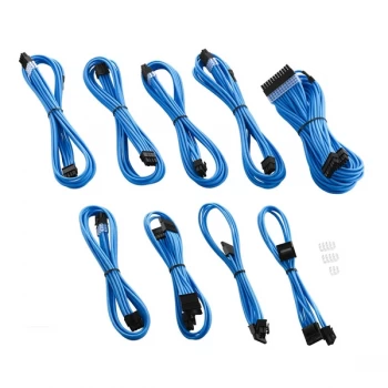 Image of CableMod PRO ModMesh C-Series AXi HXi & RM Cable Kit - Light Blue (Yellow Label)