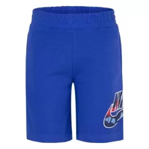 Image of Nike Kids Thrill Fleece Shorts - Blue