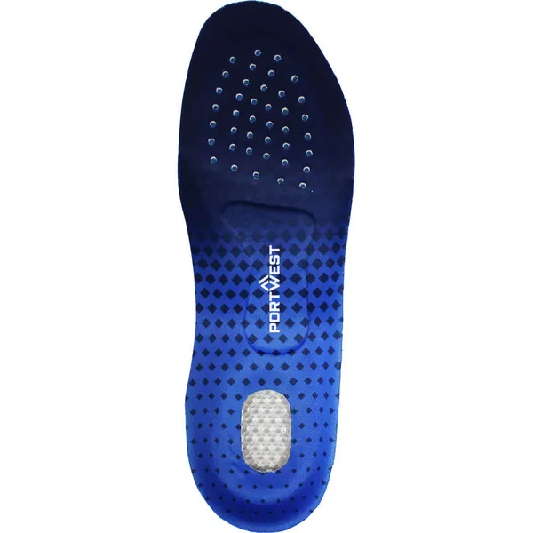 Image of Portwest Ultimate Comfort Insoles FC81BLUL Colour: Blue