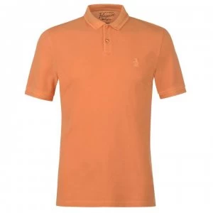 Image of Original Penguin Original Garment Dye Polo Shirt - Pineapple Slice