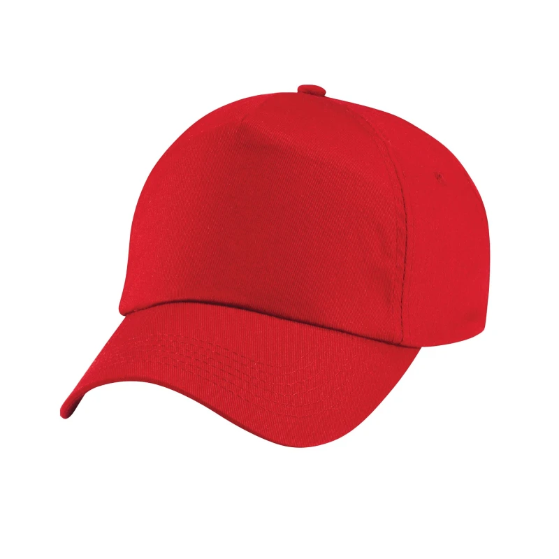 Image of Beechfield Original boys's Children's cap in Red