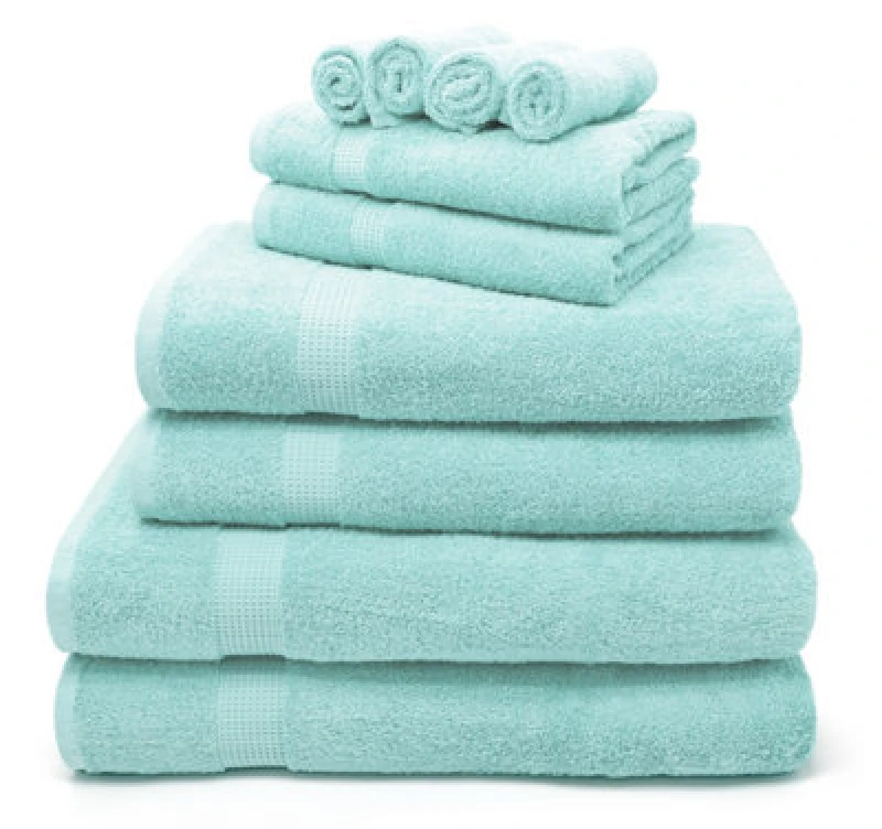 Image of Velosso Luxury 100% Egyptian Cotton Towels 550Gsm Soft & Absorbent Cotton Towels Light Blue - Bath Sheet