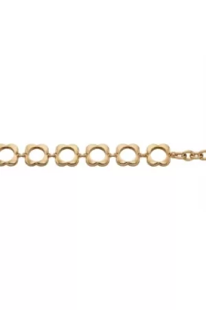 Image of Ladies Orla Kiely Gold Plated Open Flower Bracelet B4991