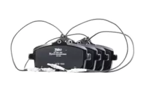 Image of VALEO Brake pad set 301662 Brake pads,Brake pad set, disc brake PEUGEOT,407 SW (6E_),407 (6D_),407 SW Kasten / Kombi (6E_)