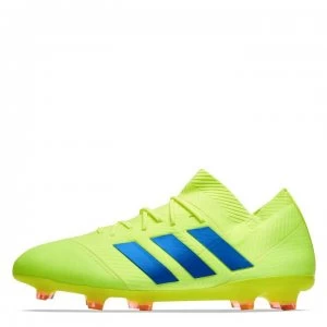 Image of adidas Nemeziz FG Football Boots - SolYellow/Blue