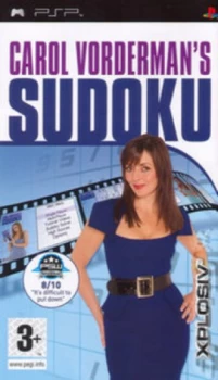 Image of Carol Vordermans Sudoku PSP Game
