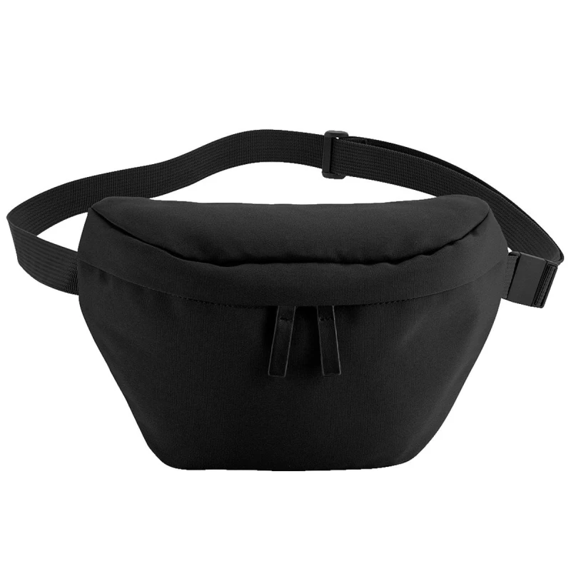 Image of Bagbase Simplicity 1L Waist Bag in Black Unisex One Size