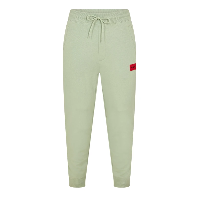 Image of Hugo Mens Closed Hem Fleece Joggers Pastel Green male S
