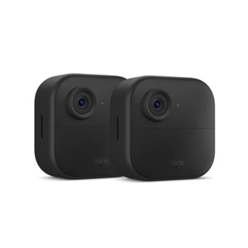 Image of Blink Outdoor 4 Black Smart Battery-Powered Ip Camera, Pack Of 2
