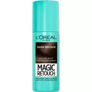 Image of LOreal Paris Magic Retouch Spray Instant Root Concealer Spray Dark Brown
