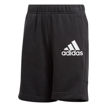 Image of adidas Badge of Sport Shorts male - Black / White
