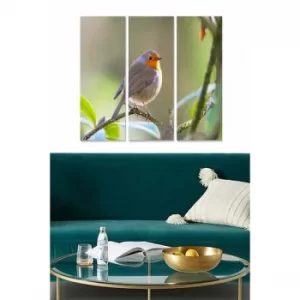 Image of MDF2197691 Multicolor Decorative MDF Painting (3 Pieces)