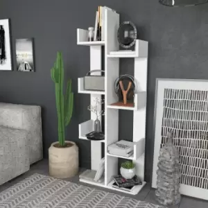 Image of Lusia 4-tier Bookcase Shelving Unit