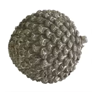 Image of Small Silver Pinecone